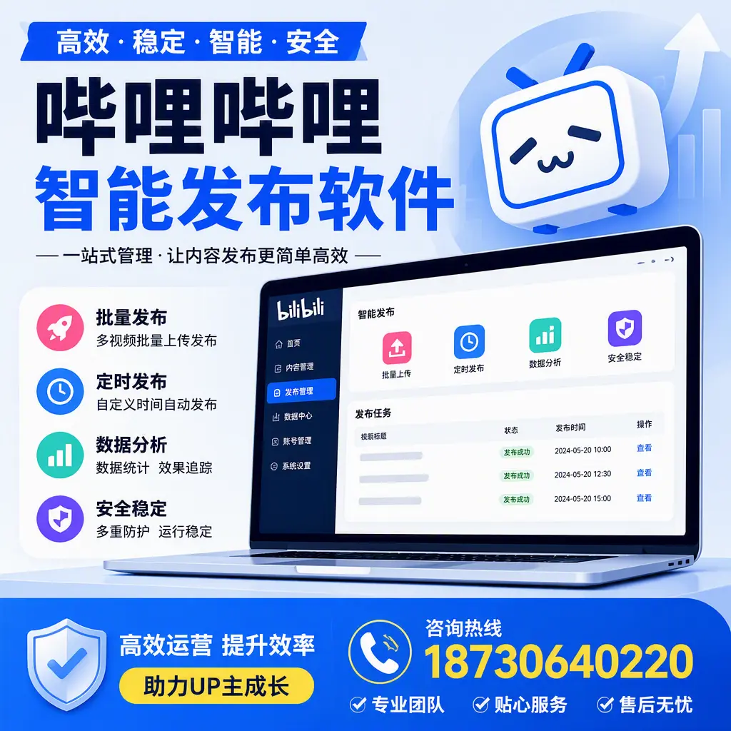哔哩哔哩智能发布软件的性能测试与评估:安康 用户指南