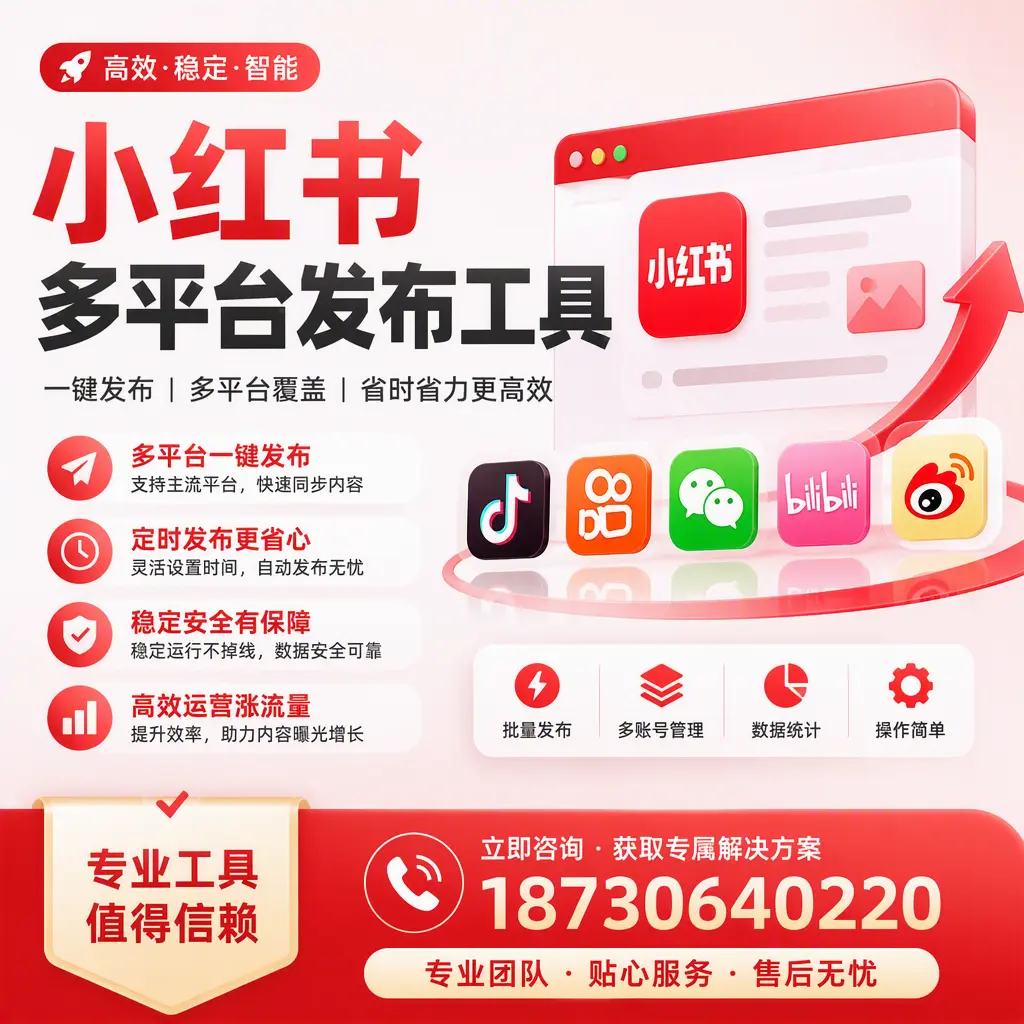 在 安康 小红书多平台发布工具的市场前景分析